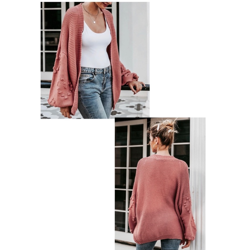 Last one! 🎉HP🎉Oversized Heart Cardigan - Picture 4 of 7